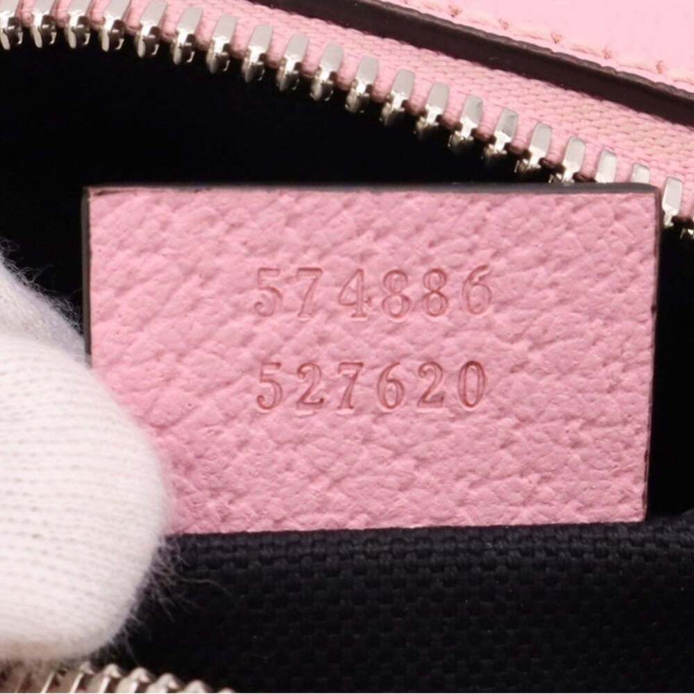 GUCCI Pink Leather Shoulder Bag - Picture 12 of 12